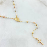 Rosario Virgen Milagrosa 3.3 g / 17 3/4 in / 2,25 mm Tres Oros 18K