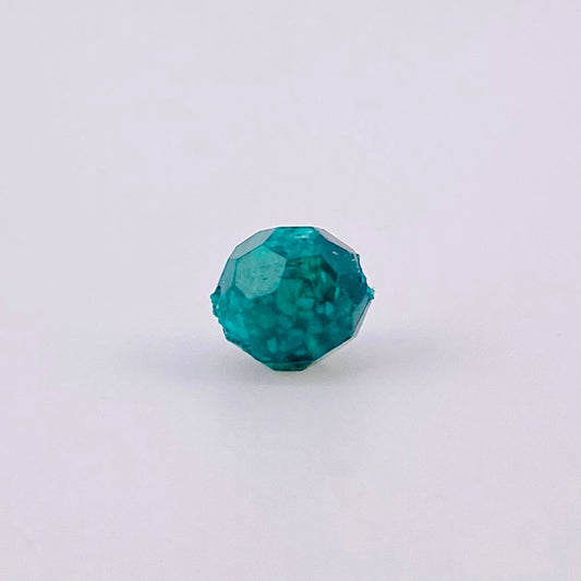 Charm Rough Emerald Bead 6mm