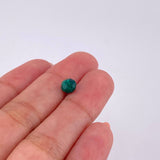 Charm Rough Emerald Bead 6mm