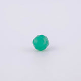 Charm Rough Emerald Bead 5mm