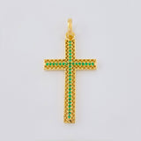 Dije Cruz Malla 5.1 g / 2 in Oro Amarillo 18K