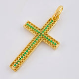 Dije Cruz Malla 5.1 g / 2 in Oro Amarillo 18K