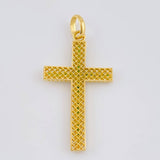 Dije Cruz Malla 2.9 g / 1 3/4 in Oro Amarillo 18K