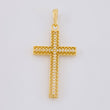 Dije Cruz Malla 3.15 g / 1 1/2 in Oro Amarillo 18K