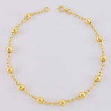 Bracelet Military Type 1.75 g / 7 1/4 in / 3 mm Yellow Gold 18K