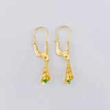 Candongas Lagrima Gota 1.2 g / 3 cm Oro Amarillo 18K
