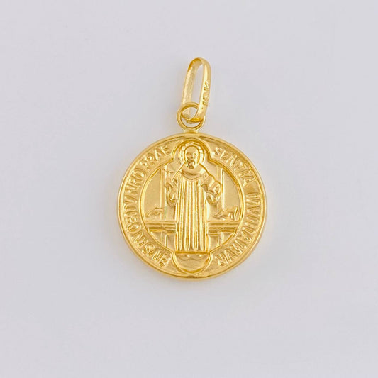Dije San Benito 1.45 g / 1 in Oro Amarillo 18K