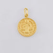Dije San Benito 0.5 g / 3/4 in Oro Amarillo 18K