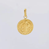 Dije San Benito 0.5 g / 3/4 in Oro Amarillo 18K