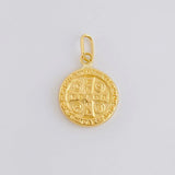 Dije San Benito 0.5 g / 3/4 in Oro Amarillo 18K