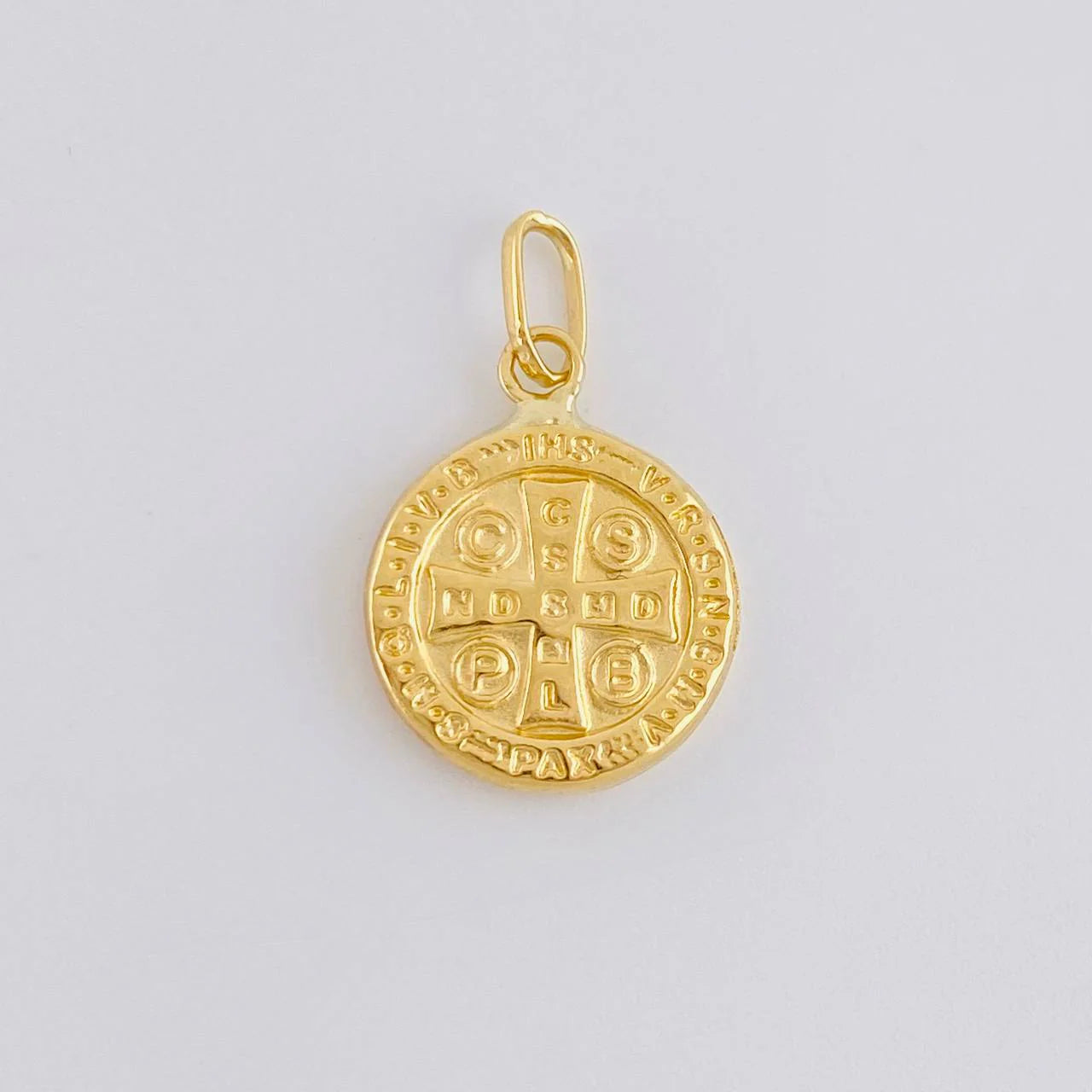 Dije San Benito 1.35 g / 1 in Oro Amarillo 18K