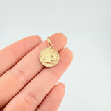 Pendant San Benito 1 g / 1 in Yellow Gold 18K