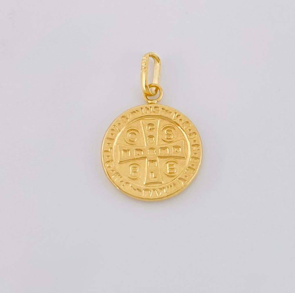 Pendant San Benito 0.75 g / 3/4 in Yellow Gold 18K