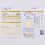 Topos Seis Garras Diamantes 1,3 Qts 2.05 g / in / 5.1 mm Oro Amarillo 18K