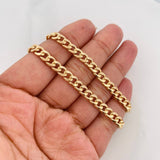 Cadena Cubana 19.1 g / 23 1/2 in / 5.15 mm Oro Amarillo 18K