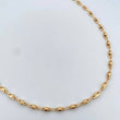Rustic Chain Pyramid 10.9gr / 61cm / 4.1mm 18K Yellow Gold $