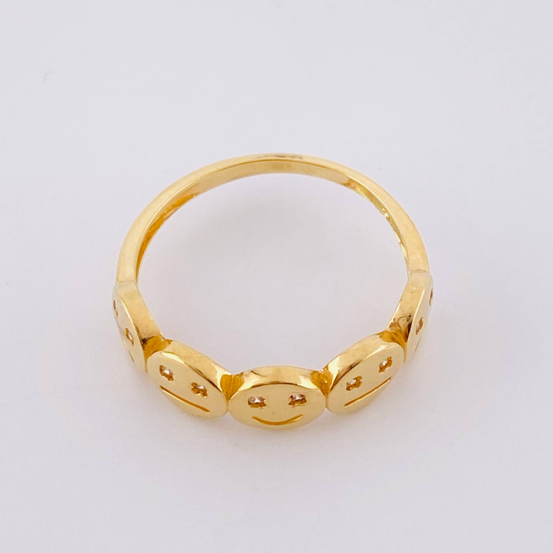 Anillo Emojis 2.4gr / T6 3/4 / Oro 18K