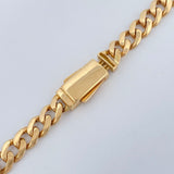 Cadena Cubana 19.6gr / 59.5cm / Oro Amarillo Nac.Esp. 18K &