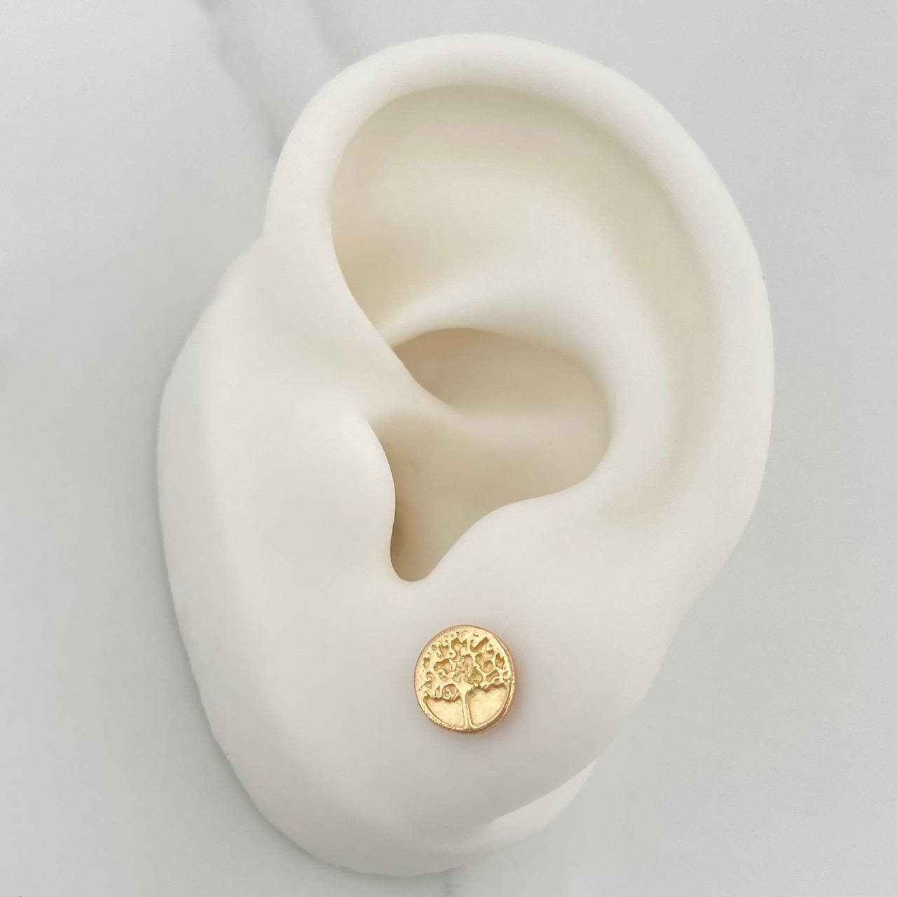 Topos Arbol De La Vida 1.2gr / 6.8mm Oro Amarillo 18K %