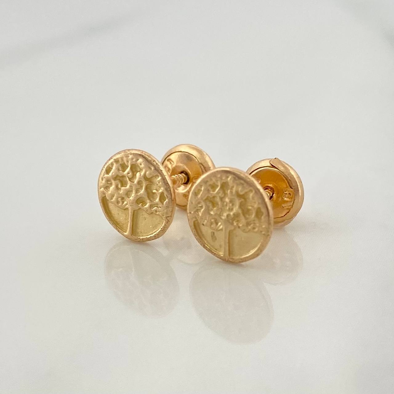 Topos Arbol De La Vida 1.2gr / 6.8mm Oro Amarillo 18K %