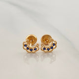 Topos Luna Elegante 0.65gr / 5.6mm Oro Amarillo 18K %