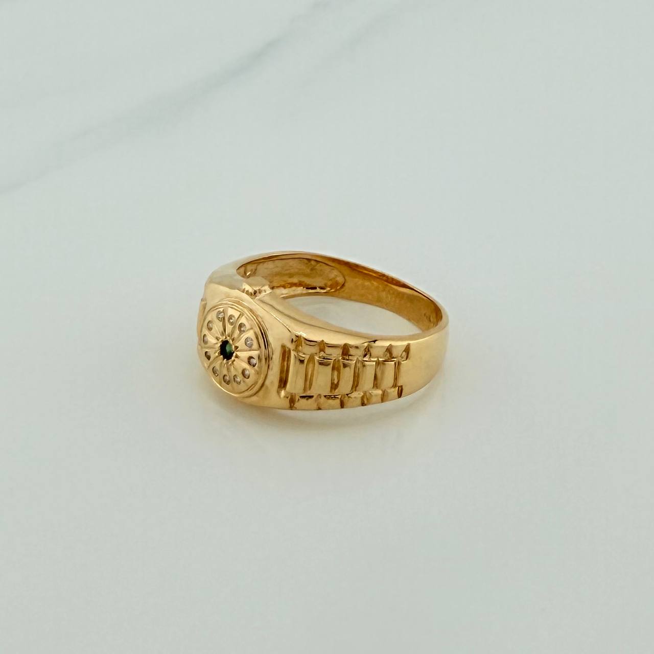 Anillo Crono Tempo 7.15gr / T11 1/4 / Oro Amarillo 18K %