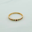 Anillo Carril 1.5gr / T7 3/4 / Oro Amarillo 18K %
