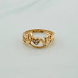 Anillo Love 2.4gr / T5 3/4 / Oro Amarillo 18K %