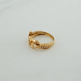 Anillo Love 2.4gr / T5 3/4 / Oro Amarillo 18K %