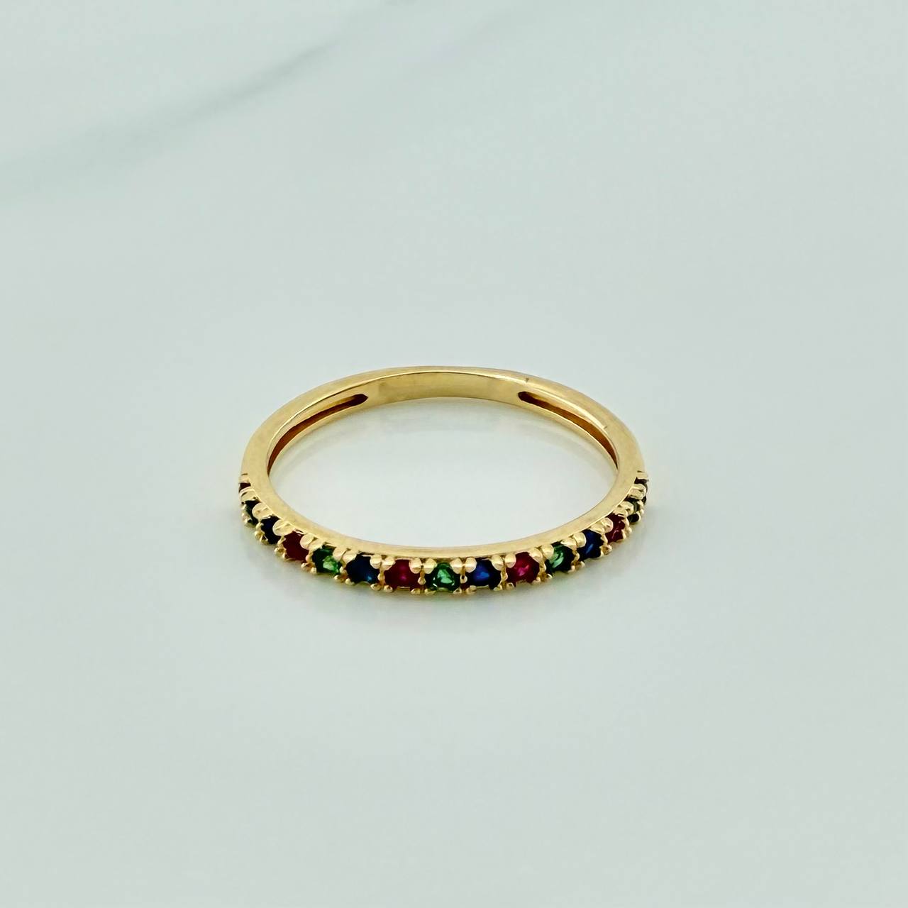 Anillo Churumbela 1.6gr / T7 / Oro Amarillo 18K %