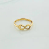 Anillo Infinito 1.6gr / T5 1/2 / Oro Amarillo 18K %