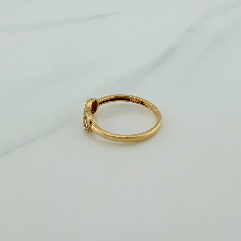 Anillo Infinito 1.6gr / T5 1/2 / Oro Amarillo 18K %