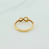 Anillo Infinito 1.6gr / T5 1/2 / Oro Amarillo 18K %