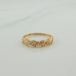 Intertwined Channel Ring 1.9gr / T7 1/2 / Yellow Gold 18K %