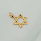 Dije Estrella De David 1.05gr / 1 in / Oro Amarillo 18K %