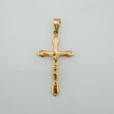 Dije Cruz Cristo 2.3gr / 1 3/4 in / Oro Amarillo 18K %