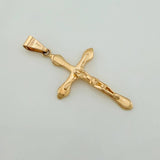 Dije Cruz Cristo 2.3gr / 1 3/4 in / Oro Amarillo 18K %