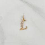 Dije Letra L 0.55gr / 3/4 in / Oro Amarillo 18K %
