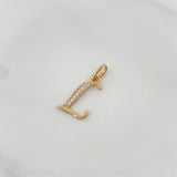 Dije Letra L 0.55gr / 3/4 in / Oro Amarillo 18K %
