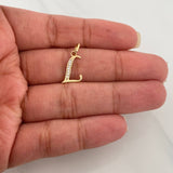 Dije Letra L 0.55gr / 3/4 in / Oro Amarillo 18K %