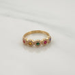 Dense Churumbela Ring 2.15gr / T6 1/4 / Yellow Gold 18K %