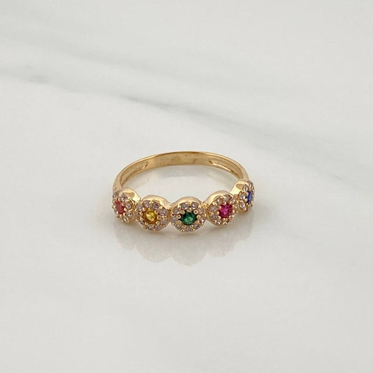 Dense Churumbela Ring 2.15gr / T6 1/4 / Yellow Gold 18K %