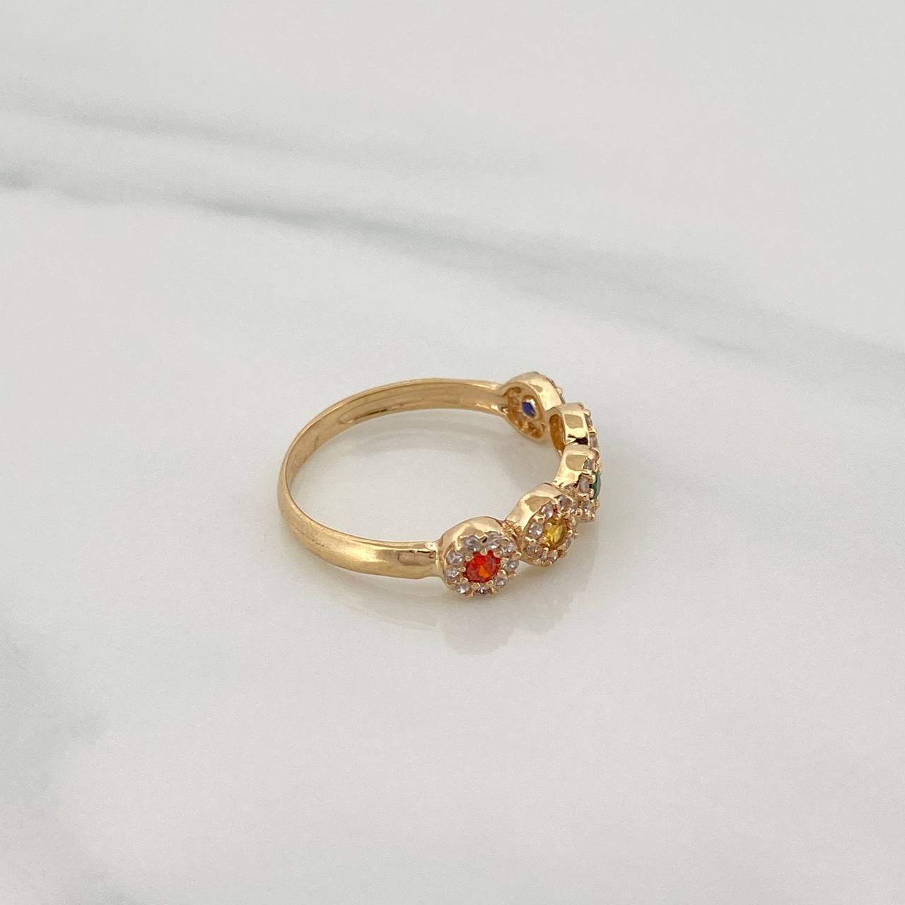 Dense Churumbela Ring 2.15gr / T6 1/4 / Yellow Gold 18K %