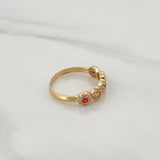 Dense Churumbela Ring 2.15gr / T6 1/4 / Yellow Gold 18K %