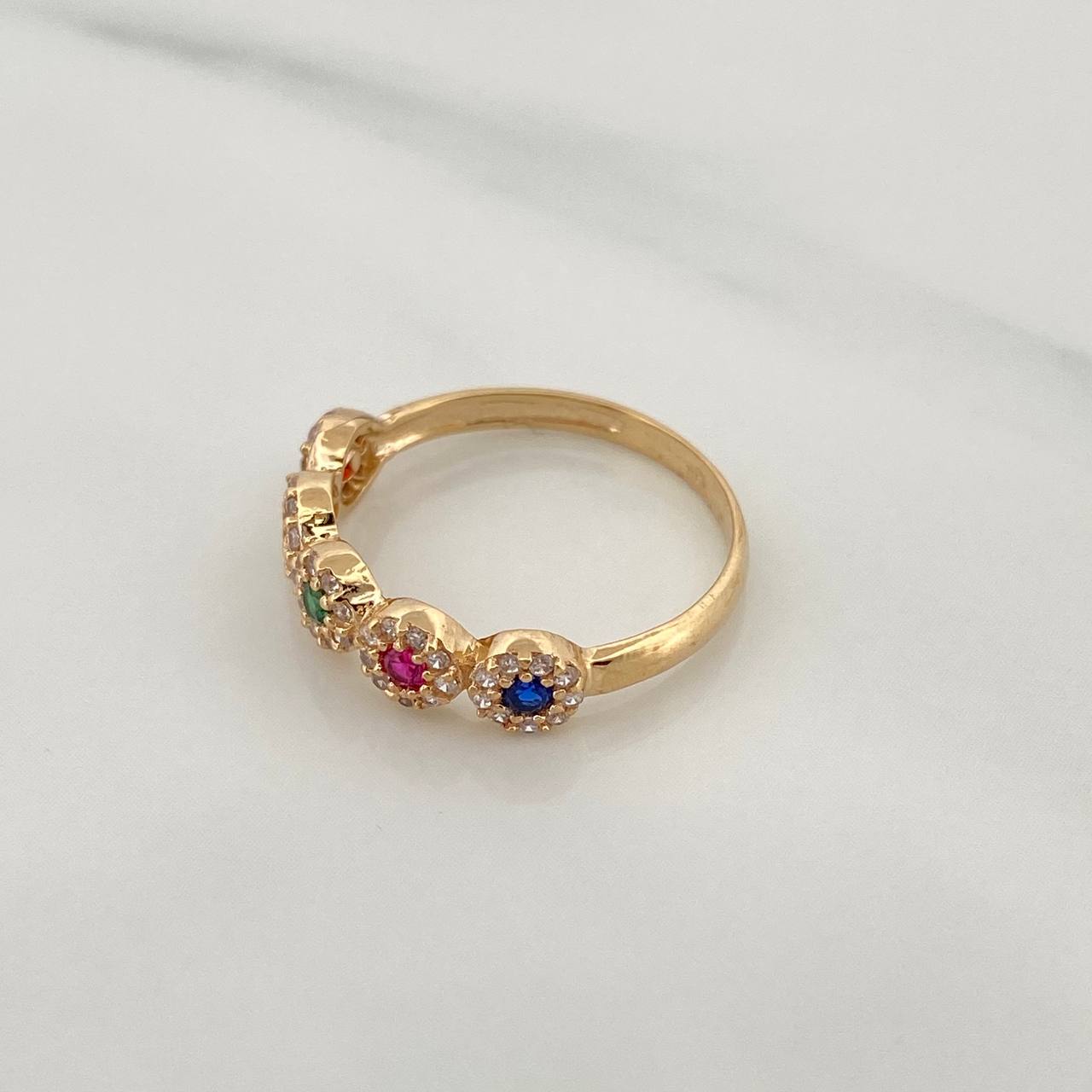 Dense Churumbela Ring 2.15gr / T6 1/4 / Yellow Gold 18K %