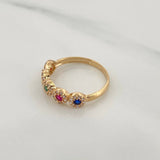 Dense Churumbela Ring 2.15gr / T6 1/4 / Yellow Gold 18K %