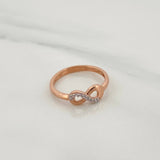 Anillo Infinito 1.9gr / T6 1/4 / Dos Oros 18K %