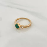 Anillo Trebol 2.4gr / T6 1/2 / Oro Amarillo Nac.Esp. 18K %