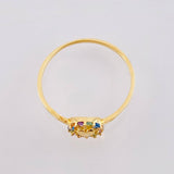 Circle Heart Ring 1.05 g / T7 18K Yellow Gold