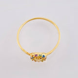 Circle Heart Ring 0.95 g / T6 1/4 18K Yellow Gold